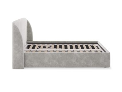 Кровать Сонум Nicole Рогожка Графит 140х190