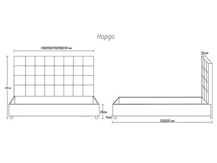 Кровать Димакс Нордо Кварц с подъемным механизмом 90х190