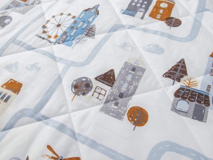 Комплект постельного белья Софи де Марко Город Эмбер с одеялом 1,5-спальный