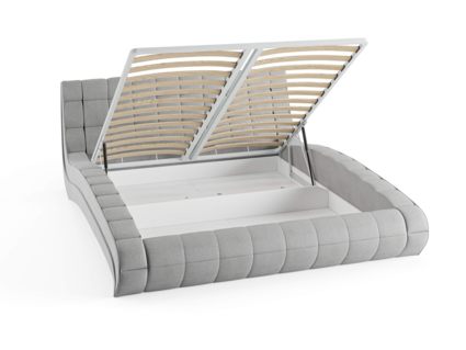 Кровать Сонум Milano Кашемир Латте (с подъемным механизмом)