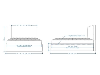 Кровать Lonax Фелиса велюр Dolly-3 (с подъемным механизмом) 160х200