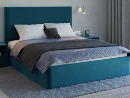 Кровать Lonax Фелиса велюр Dolly-13 (с подъемным механизмом) 160х190