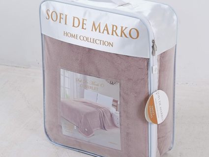 Плед Софи де Марко Стелла (розовый) 160х220