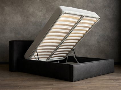 Кровать Сонум Europa Кашемир Латте (с подъемным механизмом) 120х190