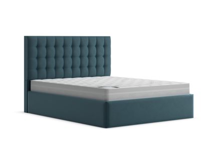 Кровать Lonax Аврора велюр Dolly-8 (с основанием)