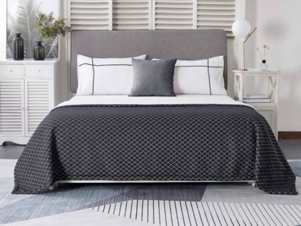 Покрывало Софи де Марко Гранд (темно-серое) 160х220