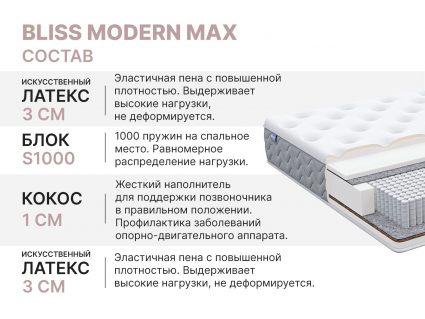 Матрас Димакс Bliss Modern max 150х200