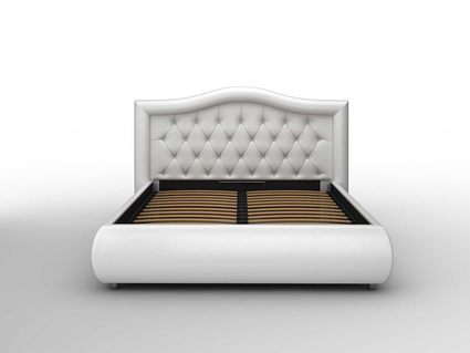Кровать Sleeptek Premier 6 Экокожа White 140х200