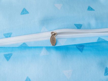 Комплект постельного белья Софи де Марко Динозаврики (голубой) 1,5-спальный