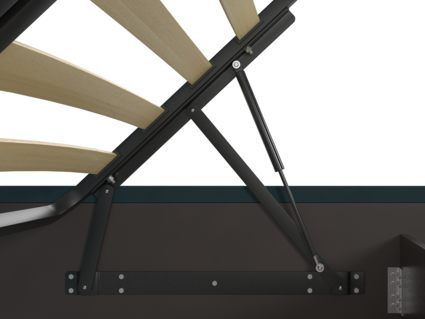 Кровать Lonax Аврора велюр Dolly-2 (с подъемным механизмом) 120х190