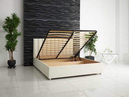 Кровать Димакс Лероса Крем с подъемным механизмом 200х190